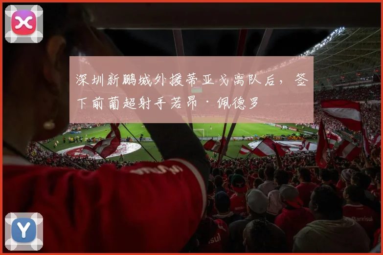 深圳新鹏城外援蒂亚戈离队后，签下前葡超射手若昂·佩德罗